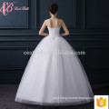 2017 fashionable slim fit off-shoulder princess wedding dress bridal gown